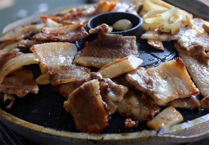 Grilled Pork Belly