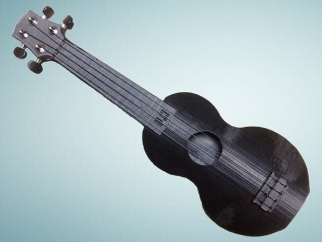 how to make a ukulele 3d printed ukulele