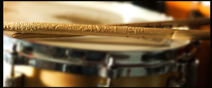Wood Tip Drumsticks Percussion Chord Pair Drum Sticks High Quality Maple Nylon 