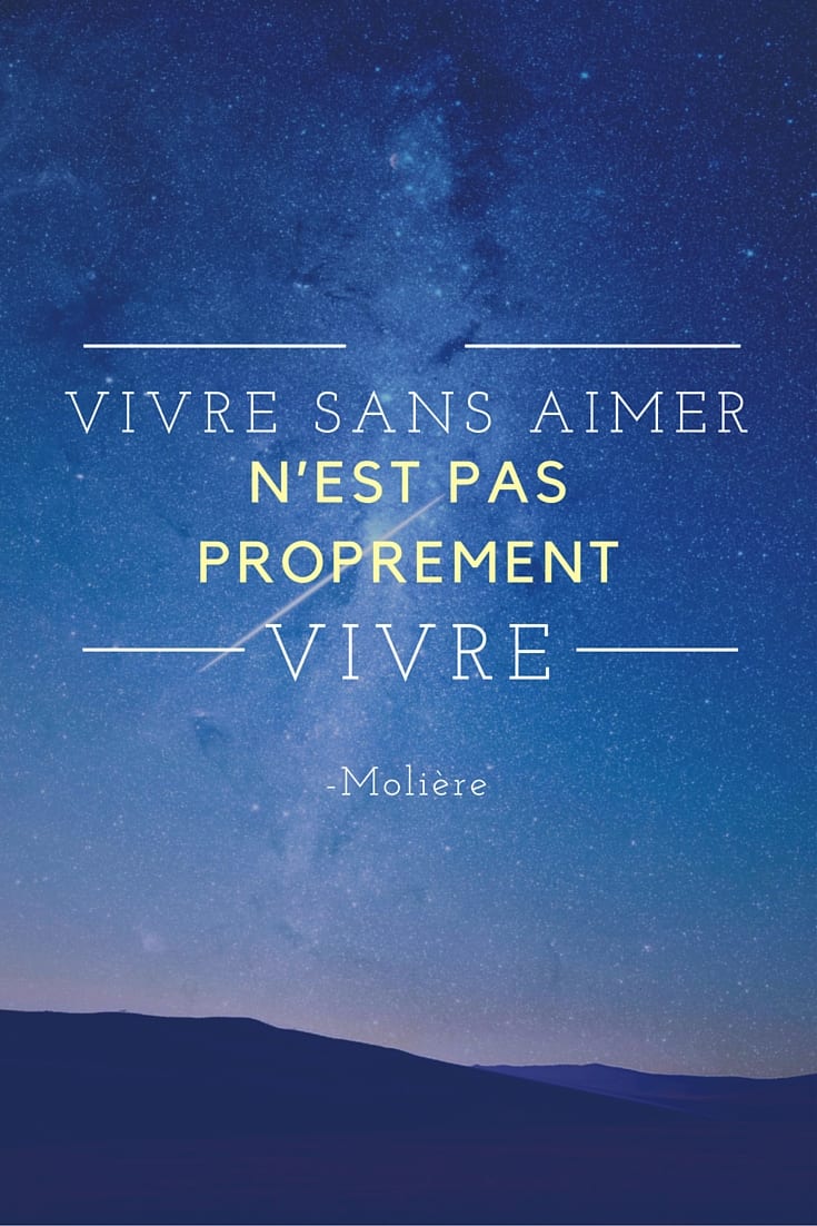 Short French Quote by Moliere