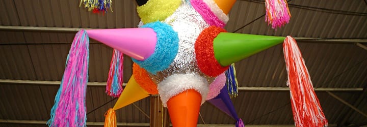 Spanish and Mexican tradition: PIÑATA