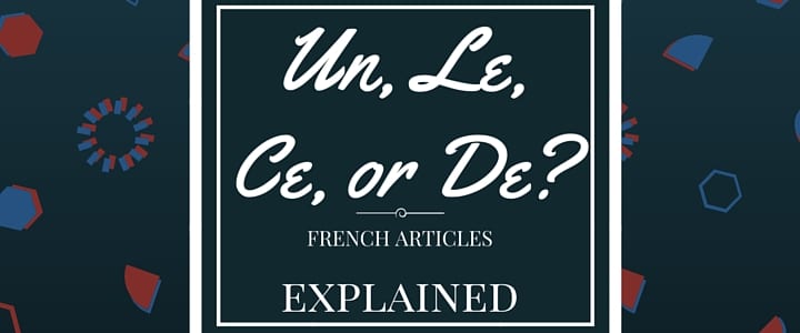 french articles