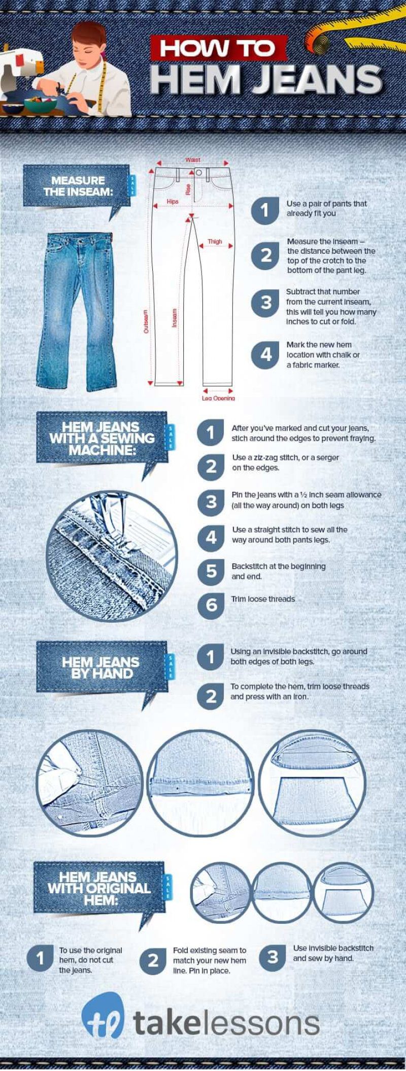 How to Hem Pants Hemming Pants 3 Easy Ways Beginners  TREASURIE