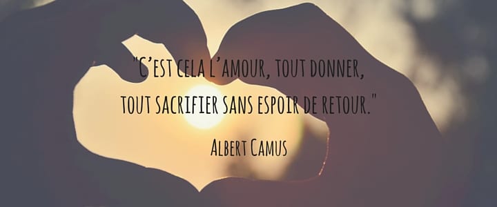 French Love Quotes English