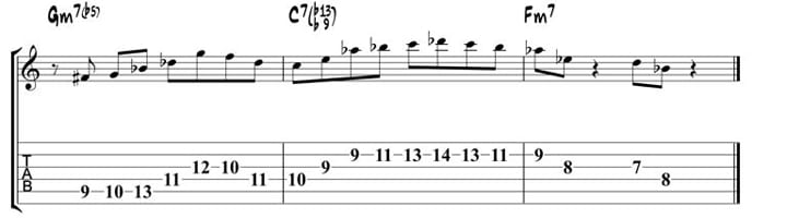 jazz guitar scales
