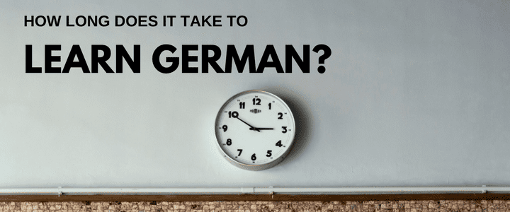 How long does it take to learn German