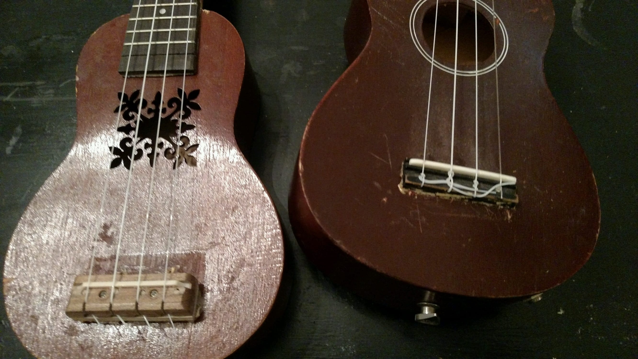 how to string a ukulele