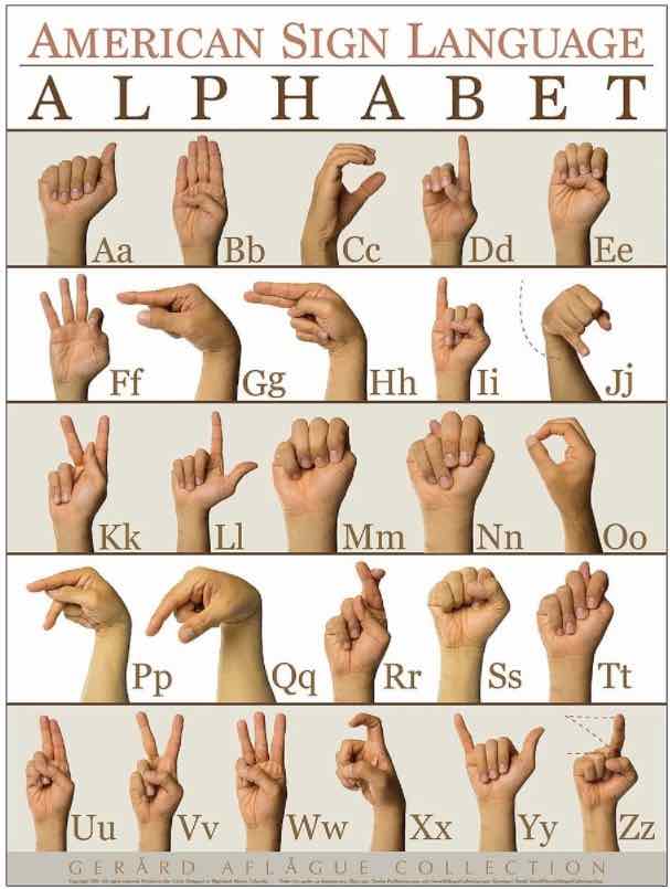 Beginner Free Printable Sign Language Words This Post And Its Photos 