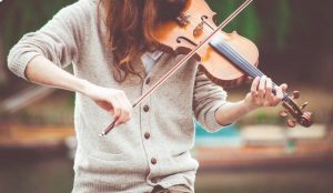 Different types of violin lend themselves to different genres of music. 