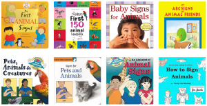 ASL animals books