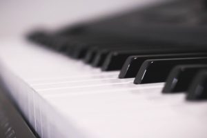 keys on piano