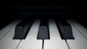 keys on piano