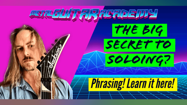 The SECRET To Better Guitar Soloing! (It's All About Phrasing)