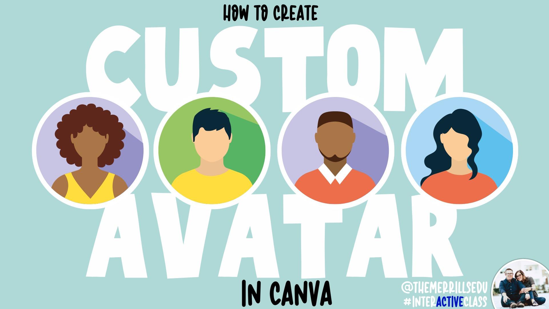 How to Use Custom Avatar in Canva