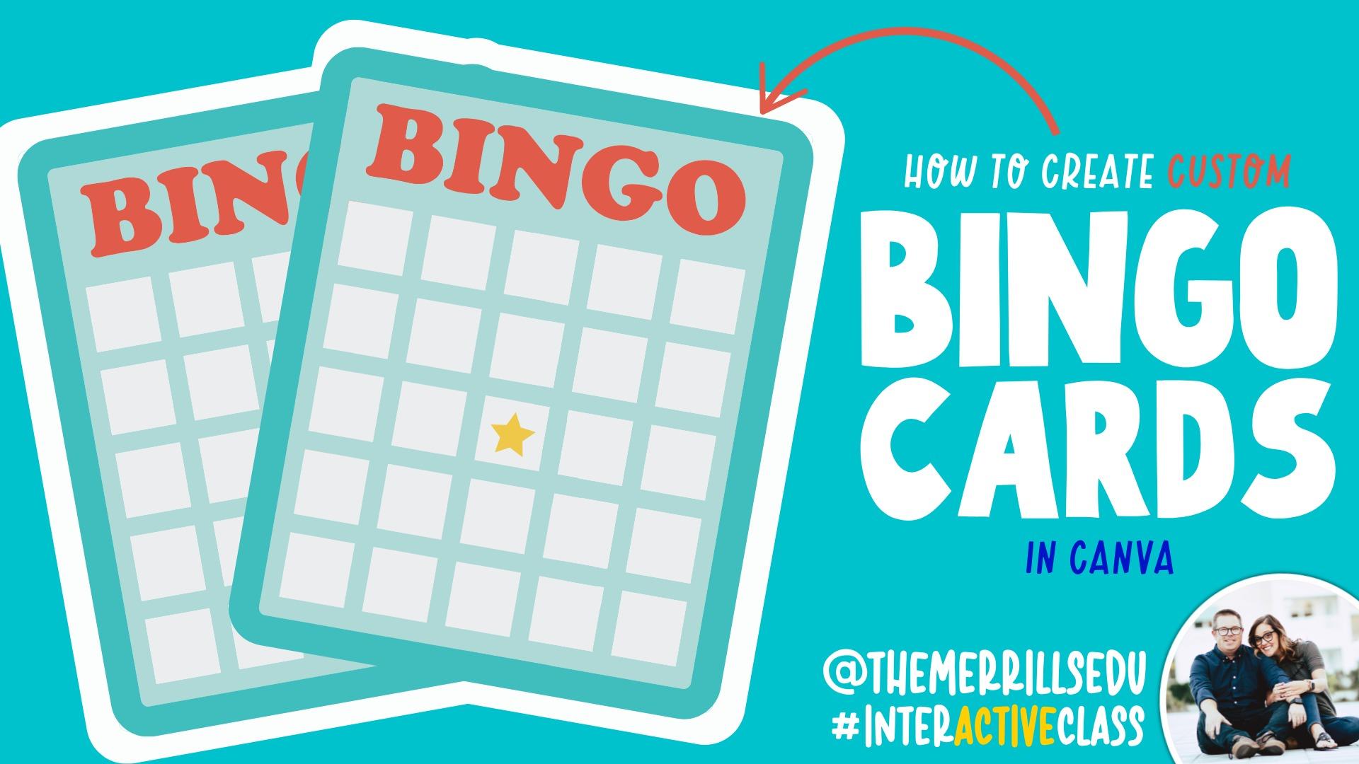 How to Create Custom Bingo Cards in Canva