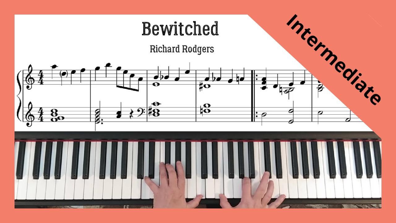 Bewitched (from Pal Joey) - Richard Rodgers. Piano, Intermediate level
