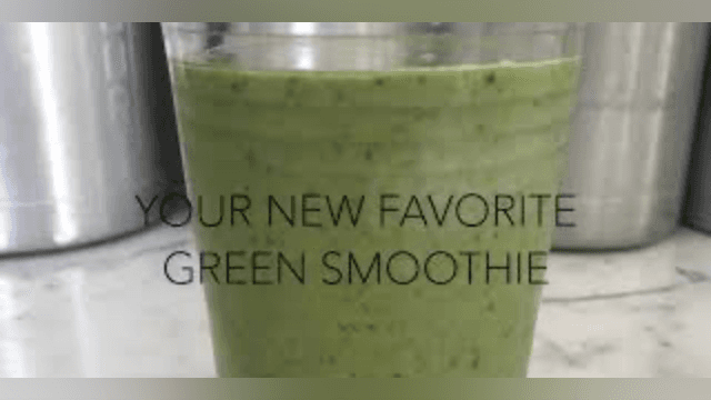 Your New Favorite Green Smoothie